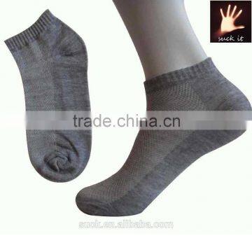 MENS custom cotton gary Ankle Summer SOFT SOCKS form china sock manufacturer