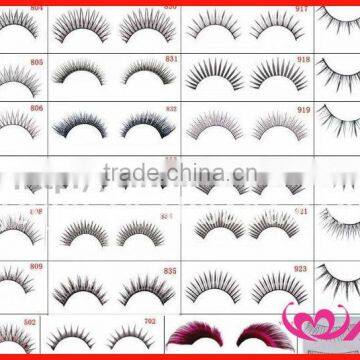 Multicolor False Eyelashes Black Eyelashes Crazy False Eyelash