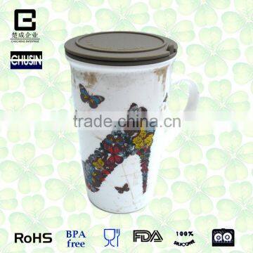 Customizable Ceramic Coffee Cup Porcelain Mug Clay Mug Wholesale photo-2