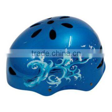 Customized Cool Graffiti Super Protective Shark Helmet For Skateboard photo-6