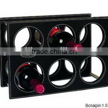 Branded promotional hot sell leather wine carrier box