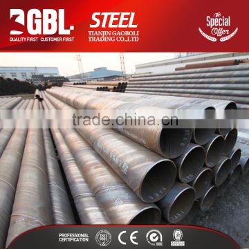 Net weight of spiral welded steel pipes