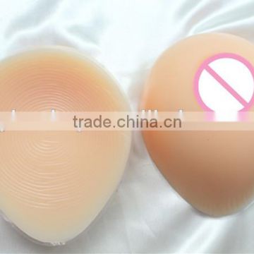 backside little concave new style water drop shape soft natural look sexy ladies breast silicone fake boobs for cross dressers