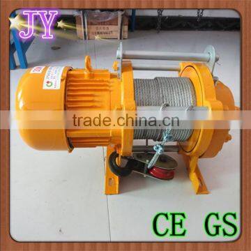 hot sale small 500kg Electric Wire Rope Hoist Winch