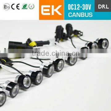 DRL LED Full Aluminum Housing 6 LEDs 12W E-Mark photo-6