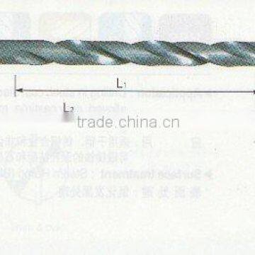 HSS straight shank twist drill