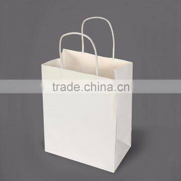 White customized recycled Luxury printed kraft paper bags bangkok