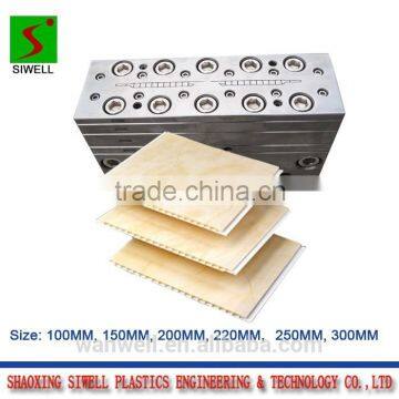 Decorative PVC Flat Roof Panel Extrusion Tile Mould/die Tool/sizing