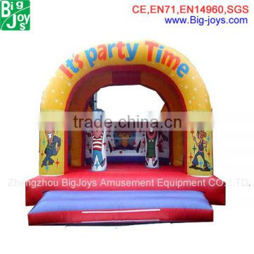 Durable bouncy castle banners inflatable bounce house for sale