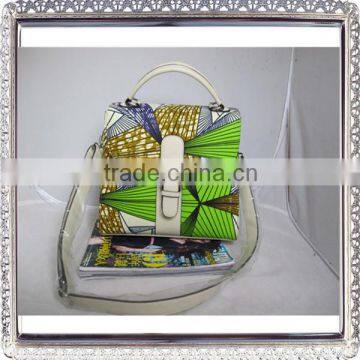 African Fabric Wax Print Purse Bag Handbag
