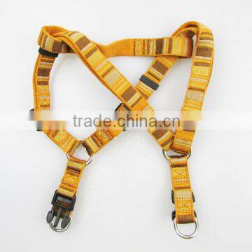 quick release plastic buckle Adjustable nylon webbing dog collars