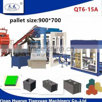 HOT!!!TIANYUAN QTY6-15A CONCRETE BLOCK MACHINE WITH AUTOATIC