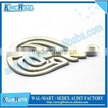 Customized Stainless Steel Silver Pendant Necklace With Simple Design photo-4