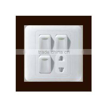 Bangladesh Pakistan type Wall Socket Switch multi function socket with switch