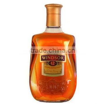 700ml glass bottle for whiskey