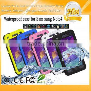 Shockproof Swimming Diving Waterproof Case for Samsung Galaxy Note 4 N9100 With Button photo-6