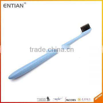 Degradable Fancy Wheat Straw and Plastic Toothbrush photo-3