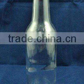 clear glass champagne drinking bottle 275ml