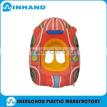 2016Best-selling Promotional Logo Printing Nontoxic pvc inflatable baby red rider/swimming pool float line/rider portable speake