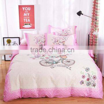 Crescent Duvet/Quilt Cover With Pillow Cases Bedding Set Pink Princess Design photo-1