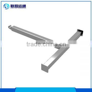 All types brushed stainless steel supermarket metal display hooks