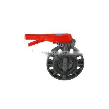 PVC Butterfly Valve DIN ANSI JIS CNS Standard