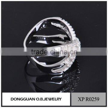 2016 High Quality Fashion Saudi Arabia White Gold Wedding Ring Price /handmade Ring Design photo-3