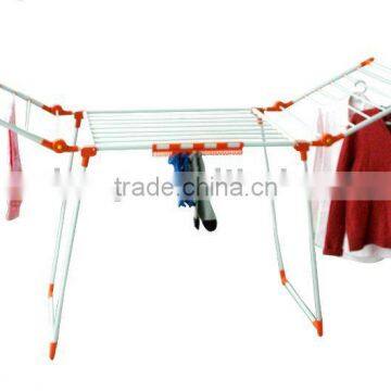 folding powder coated steel clothes dryer stand / clothes airer / CLOTHES DRYER RACK / home hanger/ laundry