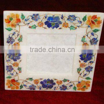 Marble Stone Inlaid Picture Frame