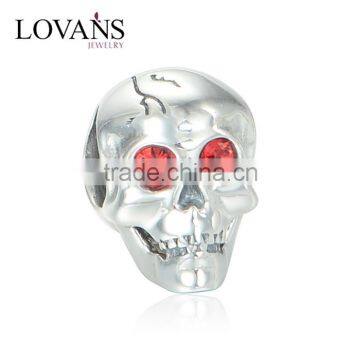 Fashion Jewelry 925 Sterling Silver Sugar Skull Charms