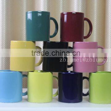 Color Glazed Ceramic Coffee Mug With Cheapest Price
