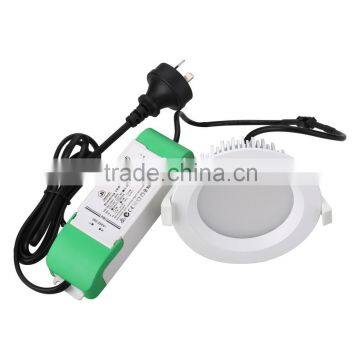 SAA/C-tick/RCM/CE/RoHS/ Certificated 10w LED Downlight white dimmable CRI>80 90mm Cut Out australian standards led lights