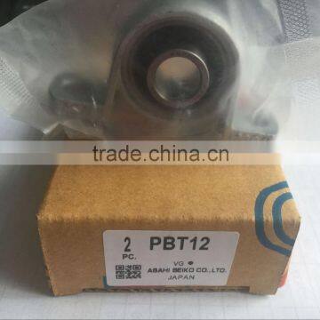 Zinc Alloy Die Casting Ball Bearing Units Pillow Block Bearing PBT12