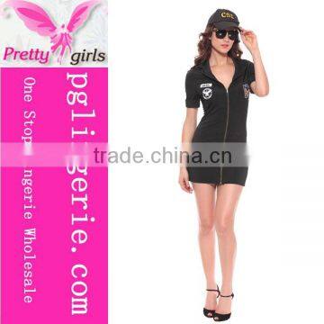 Custom Made Hot Sell And Cheap Uniforms Woman Black Military Uniforms photo-5