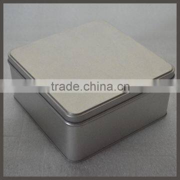 Square metal Tin Box/Small square biscuit tin can/Hot sale square candy tin can/Painted square tin cans for canning