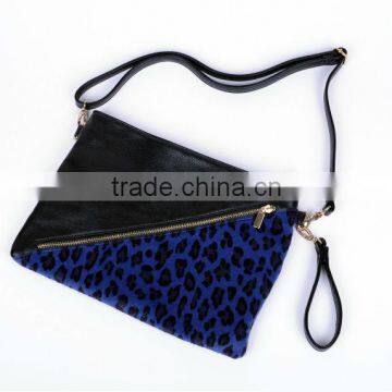 Imitated Fur or PU Leather Ladies Clutch Bag or Evening Handbag