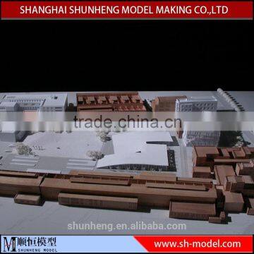 Sculpture Space and Exhibition 3D Building Scale Model Maquette