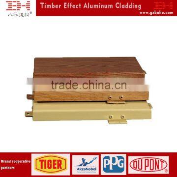 Wholesale Price Wood Grain Aluminum Exterior Wall Cladding Material photo-4
