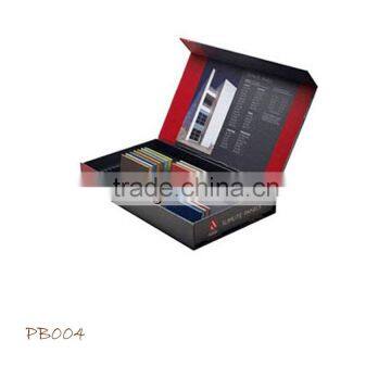 Tsianfan custom printed counter display box/stone samples display boxes PB004-1