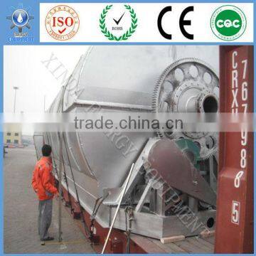 Horizontal XD 8 Tons Waste Plastic Recycling fuel oil Plant