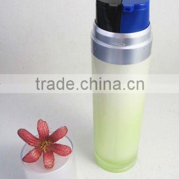 dual pump lotion bottle for cosmetic