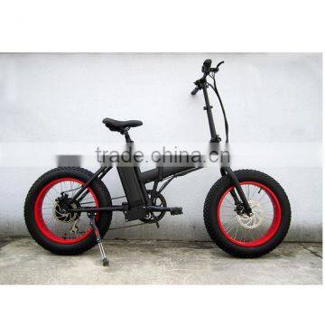 20'' 4.0 Mini Fat Tire Folding Electric Mountain Bike ( HJ-F25 ) photo-2