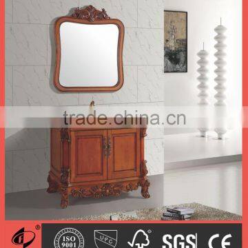 Cheap Price Solid Wood Bathroom Sink Base Cabinets S1132