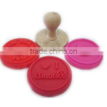 custom silicone cookie stamp /cookie cutter/cookie press