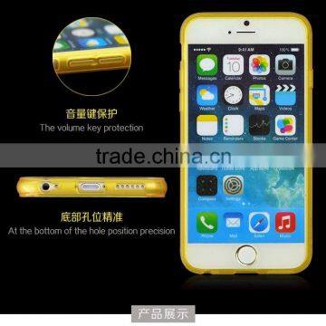 0.5MM PC+TPU covers cases with double protecting for Apple iPhone