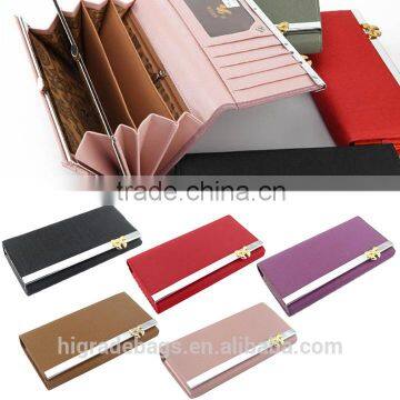 Fashion Cheap Leather Plain Wallet photo-6
