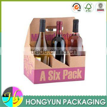 Custom Printed Cheap 6 Pack Beer Bottle Carrier photo-3