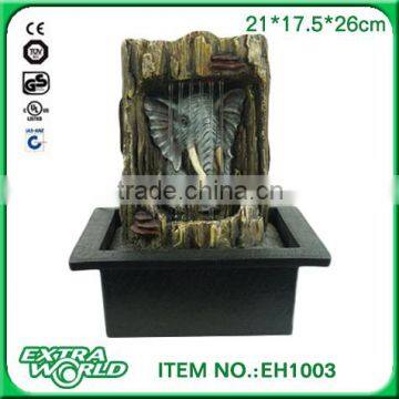 elephant water fountain for home decoration