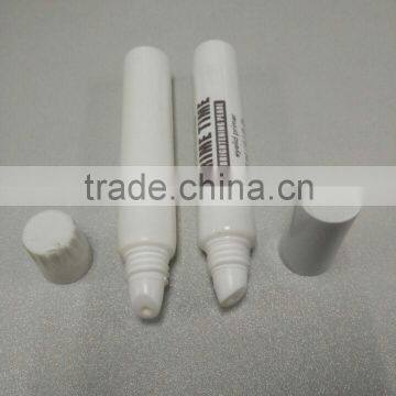 Customized special D13 white silk screen printing eye cream plastic tube packaging