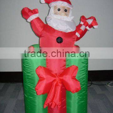 Inflatable Christmas pop-up